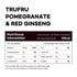 15 (2.7 oz Korean Food Trufru Pomegranate & Red Ginseng Essence - All-Natural Zesty Vitality Shot, Tart & Tangy Morning