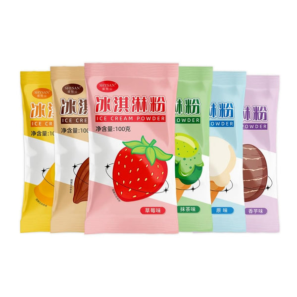 GDFFKS Ice Cream Mix Kits for Home Ice Cream Makers, Ready in 30