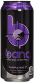 16-Ounce Pack 12 Bang Energy Purple Haze, Sugar-Free Energy Drink, |