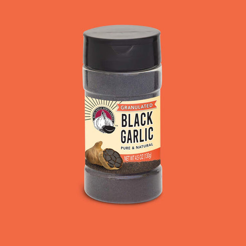Black Garlic North America (4.5oz) Black Garlic Powder-Granulated Kosher-Certified