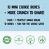 (4.1%) 35g Pack Pack 10 Zyluc Mini Black Crackers Chocolate Snack with Real Cocoa Powder Portable Crisp Texture, Halal