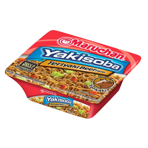 Maruchan Yakisoba Noodle Soup, Teriyaki Beef, 4 Oz
