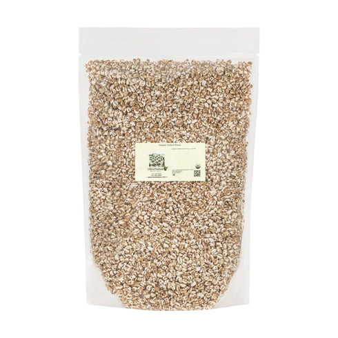 OliveNation Organic Puffed Wheat - Nutritious Puffed Wheat Cereal for Cooking, Baking,