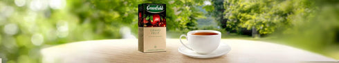 Greenfield Grand Fruit Black Tea Collection - 25 Teabags in Special Foil Sachet for Exceptional Freshness