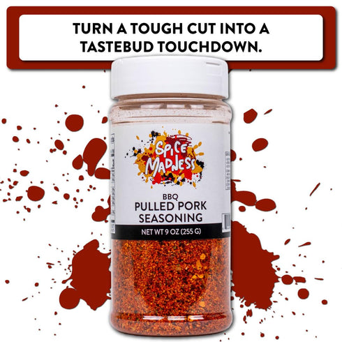 9 oz Spice Madness - Pulled Pork Seasoning