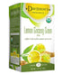 Davidson's Organics, Lemon Ginseng Green, 25-count Tea Bags, Pack of 6