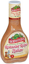 Bernstein's Restaurant Recipe Italian Salad Dressing & Marinade: 14 fl. oz.
