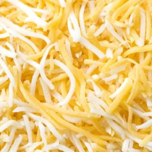 (pack 2-4 lb Shredded Monterey Jack and Cheddar Cheese Blend of total)