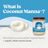 15 Oz, Nutiva Organic Coconut Manna Pured Coconut Butter, USDA Organic, Non-GMO, Vegan, Gluten-Free & Keto, Creamy