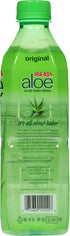 16.9 oz (Pack 24) Iberia Aloe Vera Drink with Aloe Vera Pulp, Original, fl
