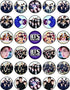 30 x Edible Cupcake Toppers, Music Themed Collection of Uncut Edible Cake Decorations on Wafer Sheet