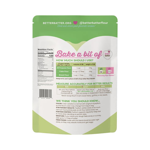 8 2.5LB Better Batter Artisan Blend Multipurpose Certified Gluten-Free Flour, Top Allergen Free, Cup for Cup Baking