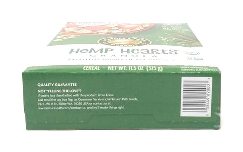 11 oz (Pack 4)4 Nature's Path Organic Hemp Plus Granola