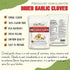 2.47 Oz (70g) DRIED GARLIC CLOVES VIETFARMFOOD: Pure, natural freeze-dried spice made from real vegetables and fruits