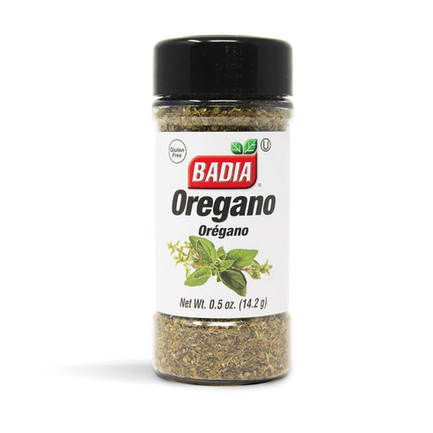 Badia Oregano Whole, 0.5 oz Dried Oregano Leaves, Herb Seasoning Aromatic and