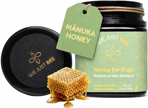 Manuka Honey for Dogs 250g/8.8oz Premium New Zealand Dog Food Topper &