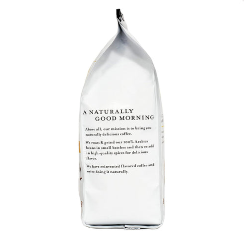 100% 12 oz. Via Bom Dia Naturally Flavored Ground Coffee, Cinnamon Chocolate, Medium Roast, No Artificial Flavors, Bag