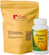 Rachel's Tea - 30 Bags/60 Cups with Slippery Elm Bark, 400 mg, 100 Capsules, Caffeine Free