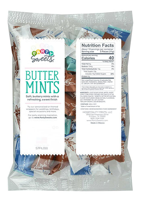 Hospitality Mints 300 7 (Pack 6) 42 Party Sweets Bible Verse Buttermints by Appx mints, ounce Bags of Ounce