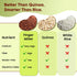 (1lb 450g 16oz) Danodia Foods Organic Finger Millet/Ragi/Kelvaragu / / | Super High Calcium, Gluten-Free Unpolished Red