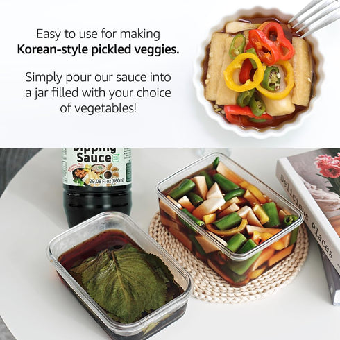Taehwa GOMPYO Tempura Dipping Sauce - Soy Dipping Sauce, Korean, 29.08 Fl Oz