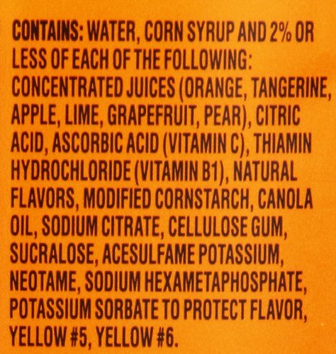 Sunny D Tangy Orange Citrus Punch - Gallon Size