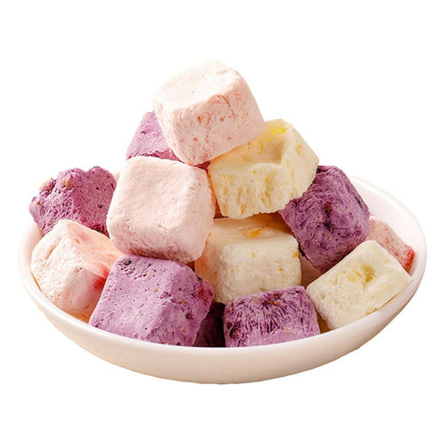 laweny Freeze dried yogurt chunks 5.3 ounces/150 grams, crispy skin mixed with fruit