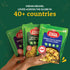 100% 2-285g Pack 6 MTR Curry Delight - Authentic Indian Ready-to-Eat Green Peas & Sweet Potato Curry - Gluten-Free, No