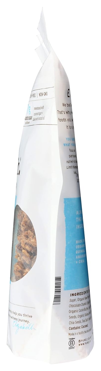 12 Purely Elizabeth, Granola Ancient Grain Vanilla Chocolate Chip, Ounce