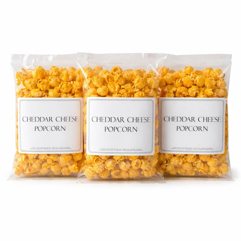 Gourmet Individual Popcorn Treat Bags Assortment Classroom Office Snacks (20, Cheddar-Cheese)