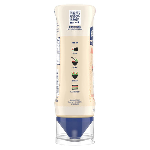 11.5 oz 1 Best Foods Japanese-Inspired Tangy & Savory Mayonnaise Dressing for Sushi, Poke Bowls & More, Japanese Style