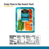 Taylor Farms Snack Tray with Snap peas, Baby Carrots and Grape Tomatoes