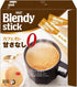 OSK Japanese Instant Coffee Blendy Stick Caf au Lait Unsweetened 100 Sticks Unsweetened