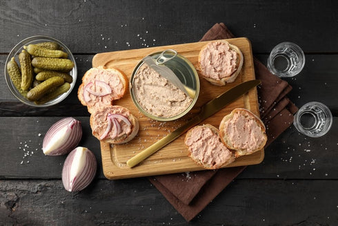 Hnaff 4.5 oz (130 Henaff French Pork Liver Pate | Pate de Foie, gr)