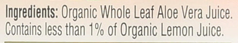 32 Oz (Pack 1) Lakewood, Organic Aloe Vera Leaf Juice, Fl