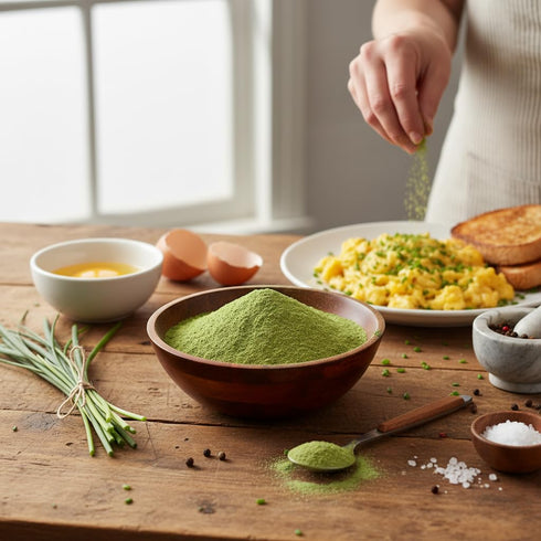 4oz Dried Chives Powder Pure Dried Fresh Chives, No Additives or Preservatives Perfect Seasoning for Cooking