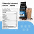 Krios Coffee Brilliance Ground Coffee, Medium Roast with Essential Vitamins, 10 oz Bag