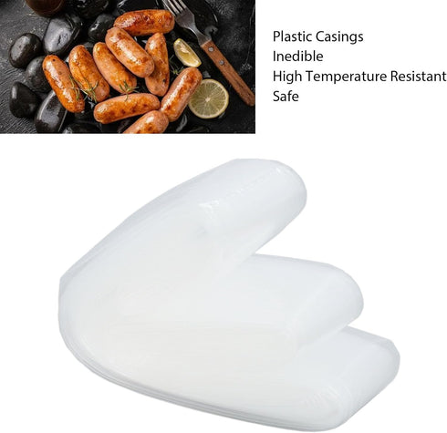 Set, (5kg Sausage Stuffer Casing Food Grade Plastic Inedible Homemade Ham Sausage Casing Kitchen Accessories