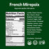 Lentiful 8 Pack 12g 6g French Mirepoix - Herb & Vegetable Instant Lentil Cups | Protein, Fiber | Vegan, Gluten-Free |