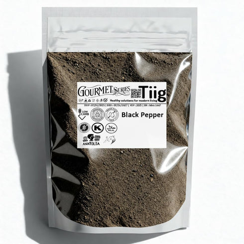 Ground Black Pepper 30g (1.06oz) | Pure Black Pepper Powder | Natural