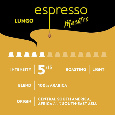 (60 Lavazza Espresso Favorites Collection of Aluminum Capsules Compatible with Nespresso* Original Machines, Contains