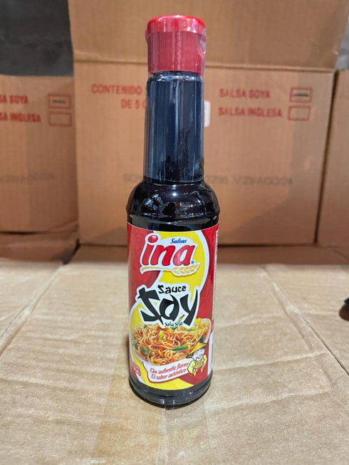 salsas Ina Pack 24 5 oZ, Pack 24 5 oz. Salsa tipo soya Ina de x Soy Sauce Ina of x