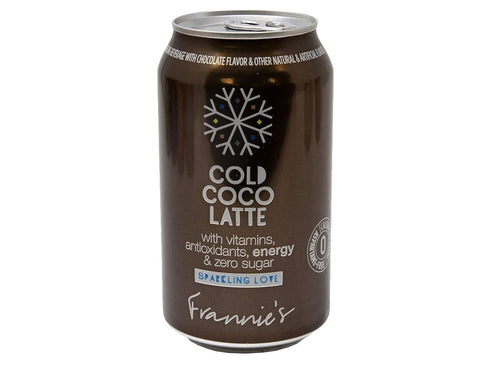 AmishTastes Frannies Sparkling Cold Coco Latte, Protected With High-Density Foam, 12 Oz. (12