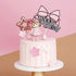 Toyvian Home Decor Figures - Cute Mini Doll Girl Toys, Cupcake Topper, DIY Cake Decoration, Christmas Decor