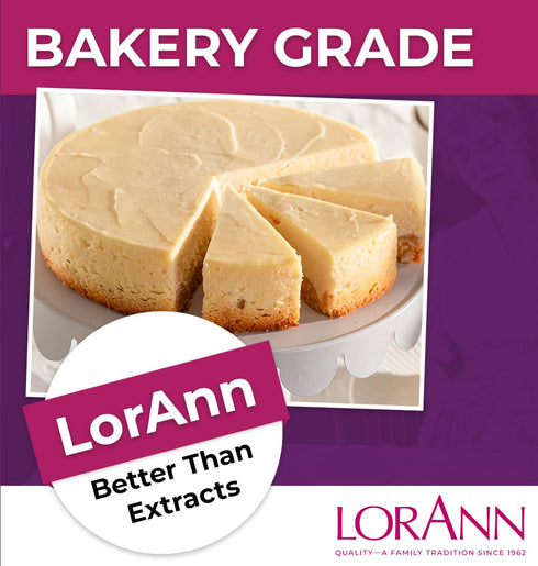 16 Oz LorAnn Oils Cream Cheese Bakery Emulsion: True Essence, Ideal for Boosting Fruit Tones in Cakes, Cookies