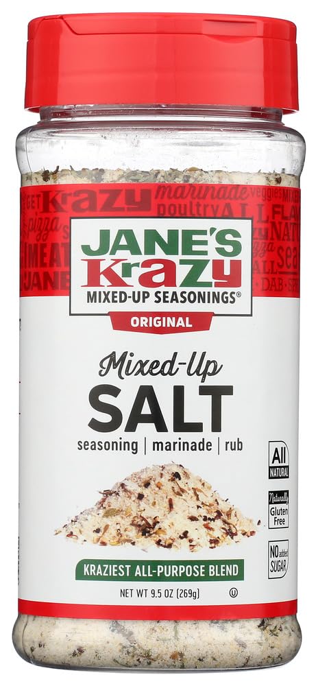 Jane S Jane's Krazy Mixed-Up Original Salt Blend 9.5 oz (Pack of 6)