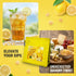 LWWTYKSPL 10.58oz Candied Lemon Peel Diced | Ready-to-Eat | Bag for Baking, Cooking & Snacks | Natural Ingredients