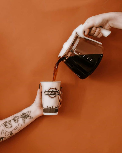 2 Verena Street Pound Flavored Whole Bean Coffee, Cow Tipper, Medium Roast, Rainforest Alliance Certified Arabica