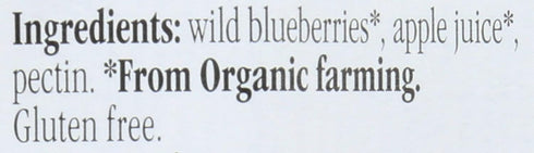 8.82 Rigoni di Asiago Fiordifrutta Organic Fruit Spread, Wild Blueberry, Ounce