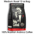 12 Oz Bones Coffee Company Holy Cannoli, Baked Cannoli Flavored Coffee, Medium Roast Low Acid Arabica Beans Compatible